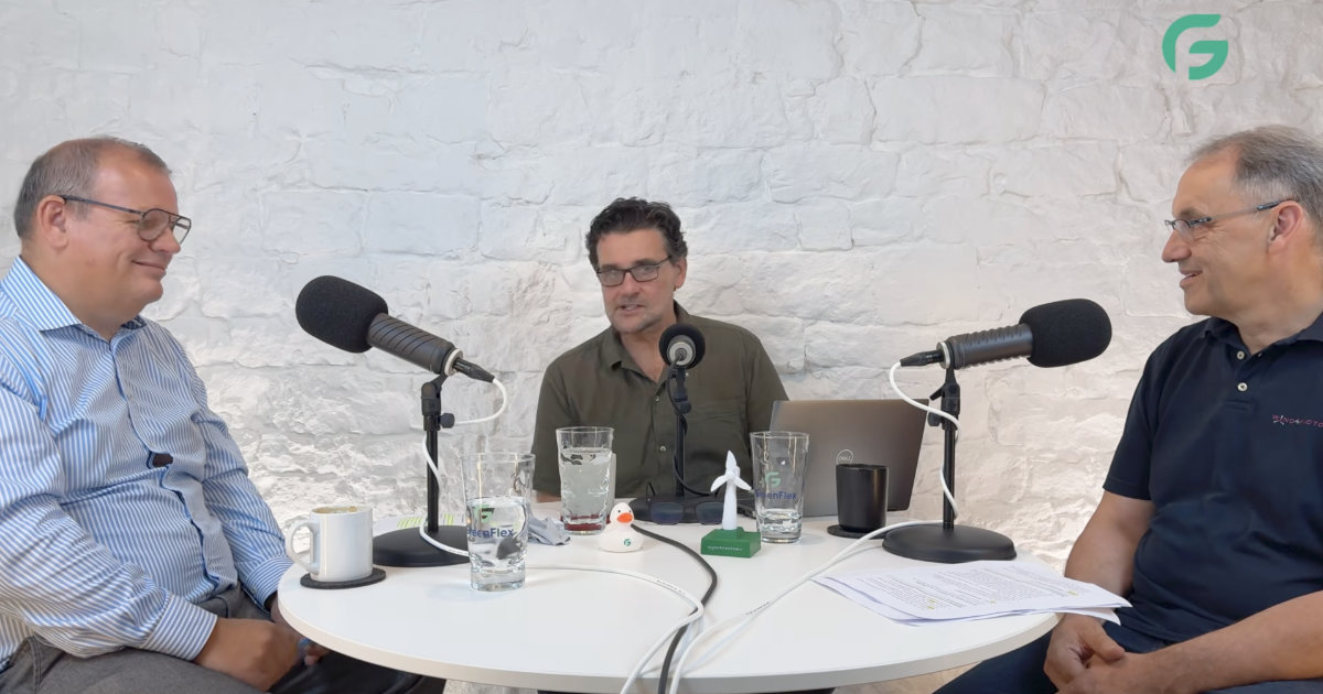 Marc Öffner, Ronald Radmacher und Wolfgang Ruch im Podcast Studio