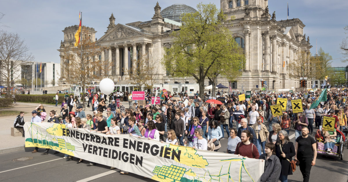 Demonstration in Berlin von Fridays for Future