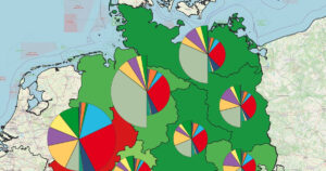 Illustration zum klimaneutralen Deutschland